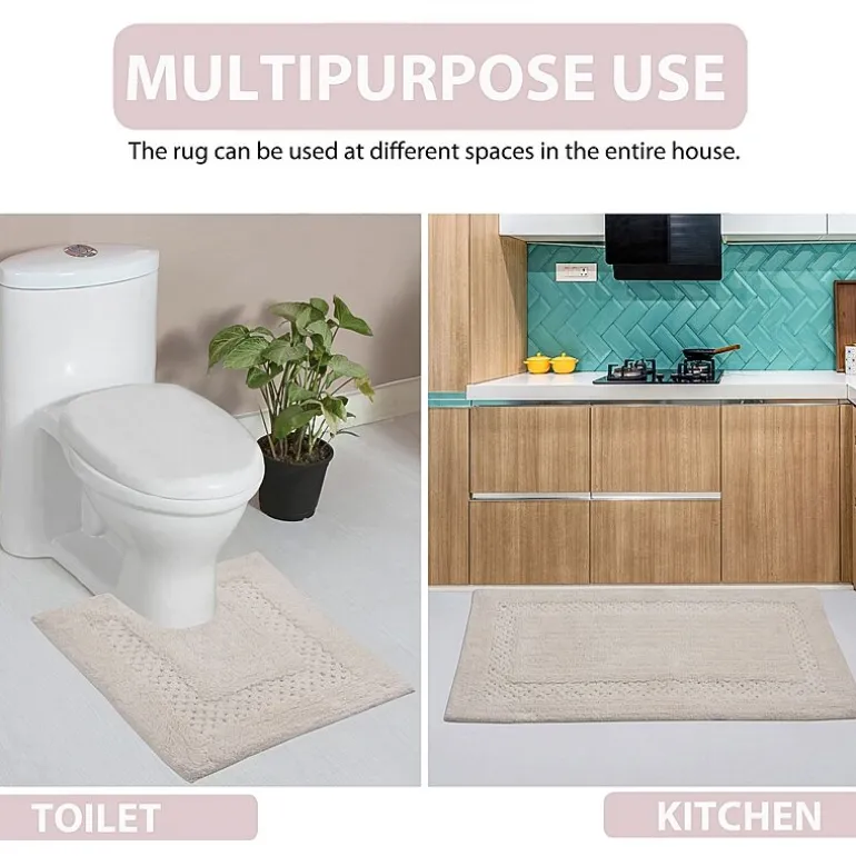 Home Weavers Inc Classy 4-pc. Quick Dry Bath Rug Set