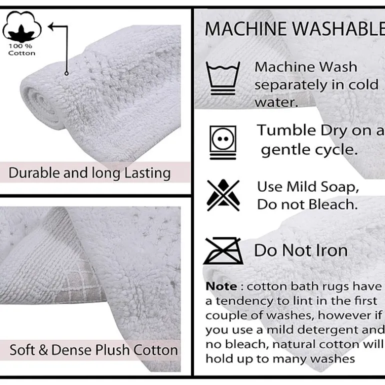Home Weavers Inc Classy 4-pc. Quick Dry Bath Rug Set
