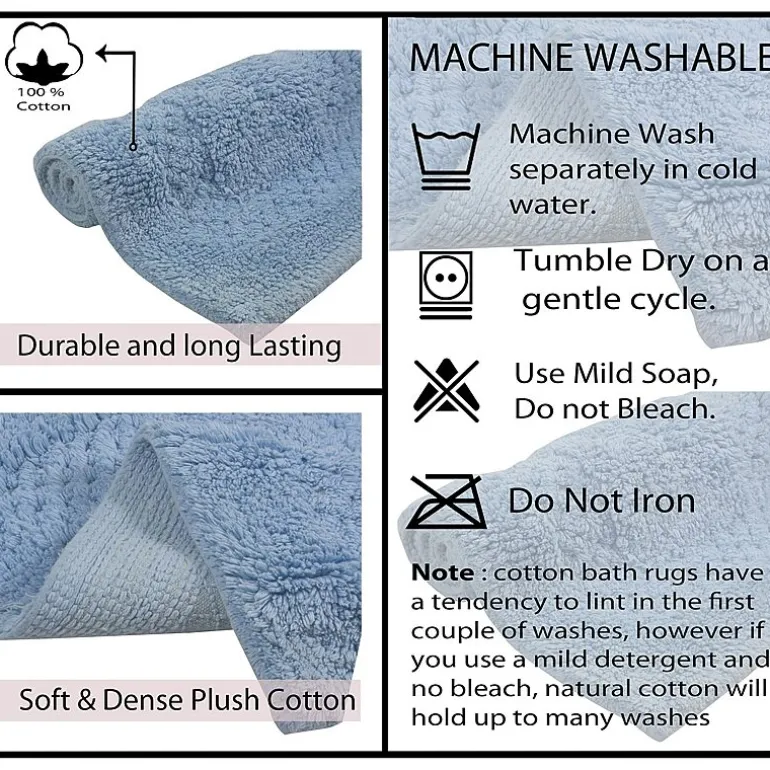 Home Weavers Inc Classy 4-pc. Quick Dry Bath Rug Set