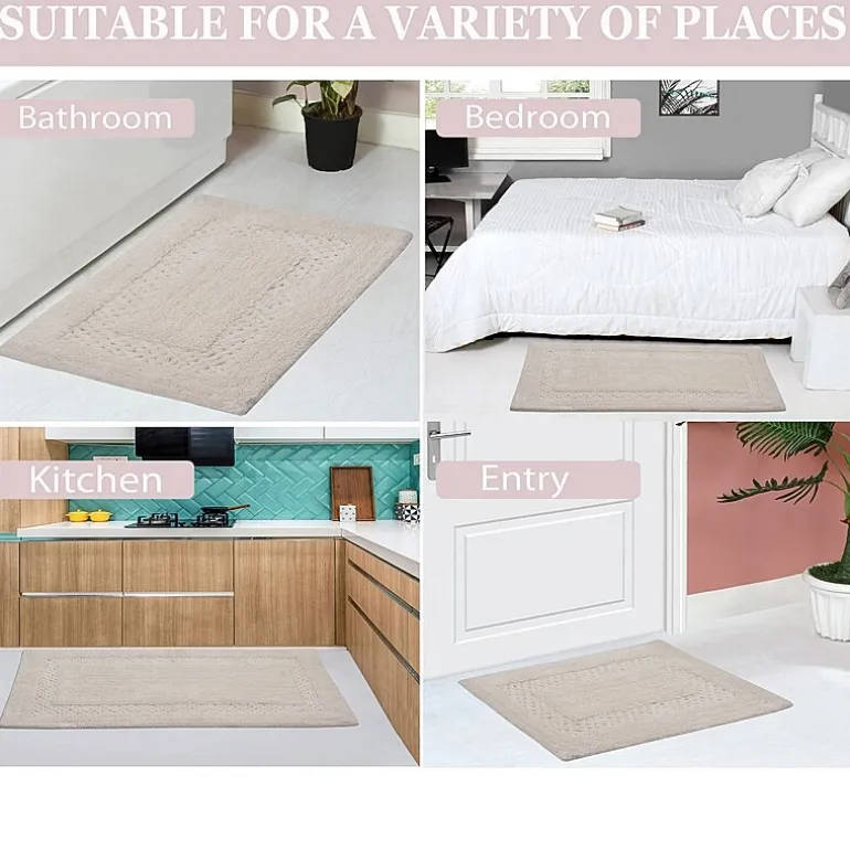 Home Weavers Inc Classy 4-pc. Quick Dry Bath Rug Set