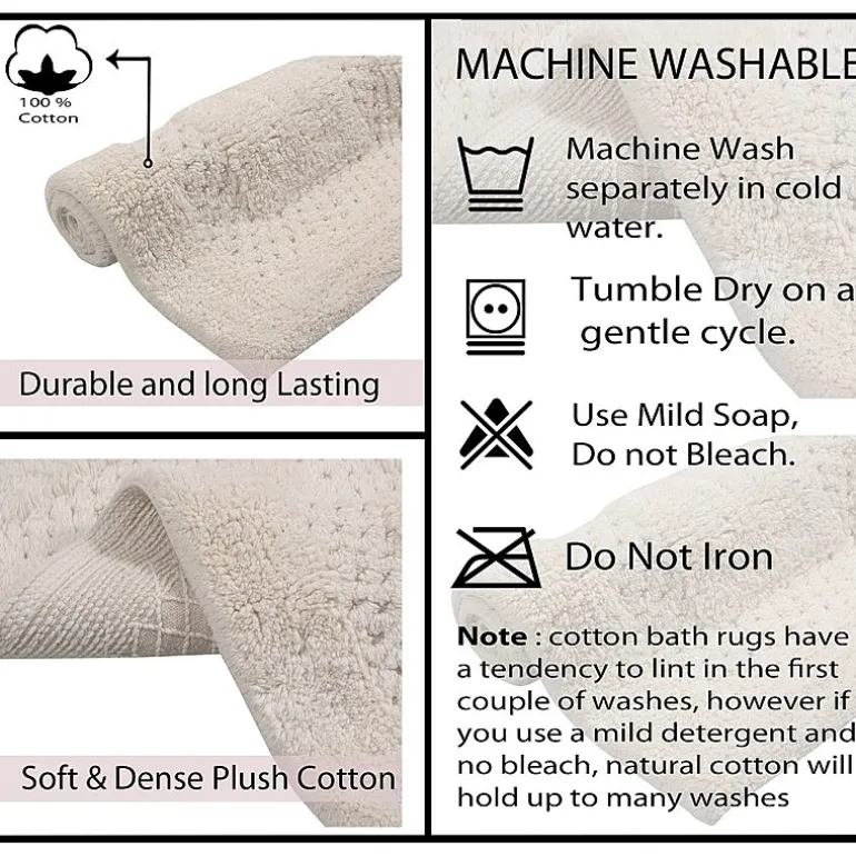 Home Weavers Inc Classy 4-pc. Quick Dry Bath Rug Set