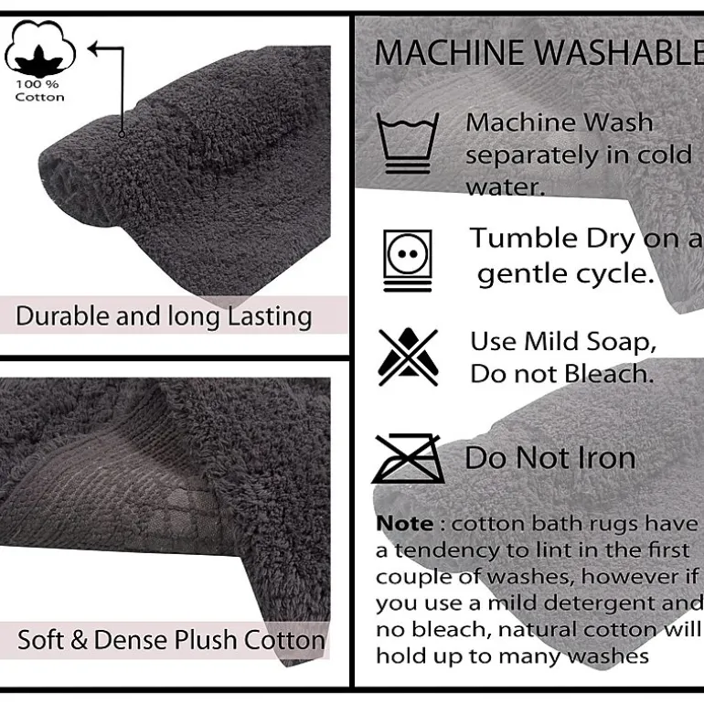 Home Weavers Inc Classy 4-pc. Quick Dry Bath Rug Set
