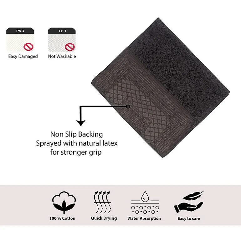 Home Weavers Inc Classy 4-pc. Quick Dry Bath Rug Set