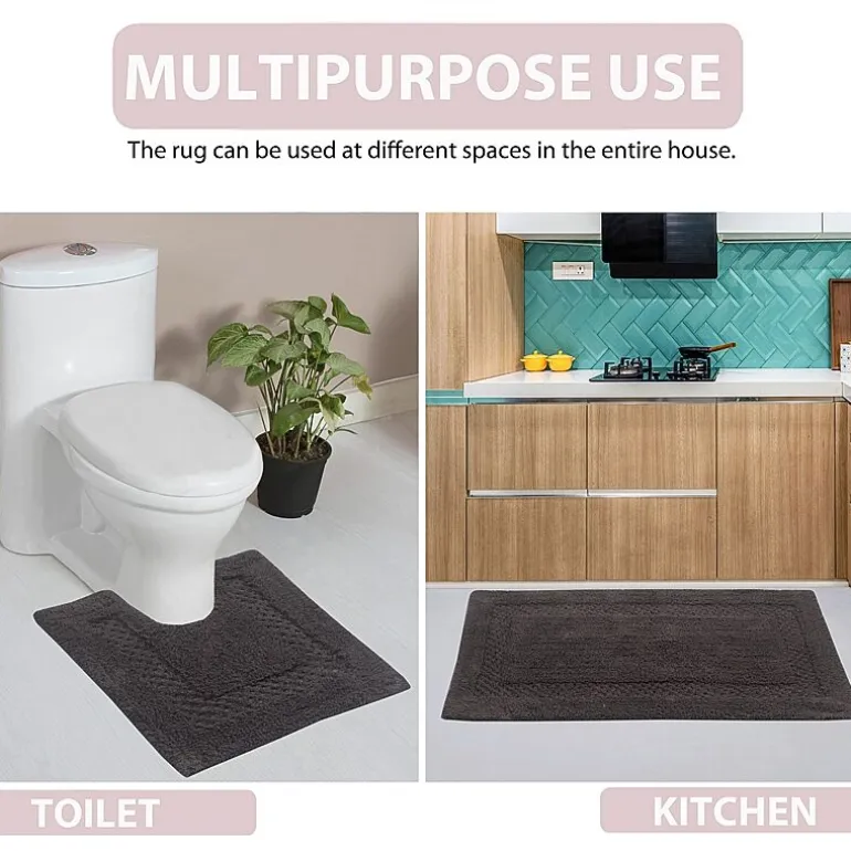 Home Weavers Inc Classy 4-pc. Quick Dry Bath Rug Set