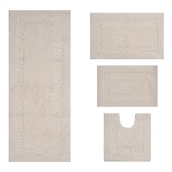 Home Weavers Inc Classy 4-pc. Quick Dry Bath Rug Set