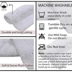 Home Weavers Inc Classy 5-pc. Quick Dry Bath Rug Set