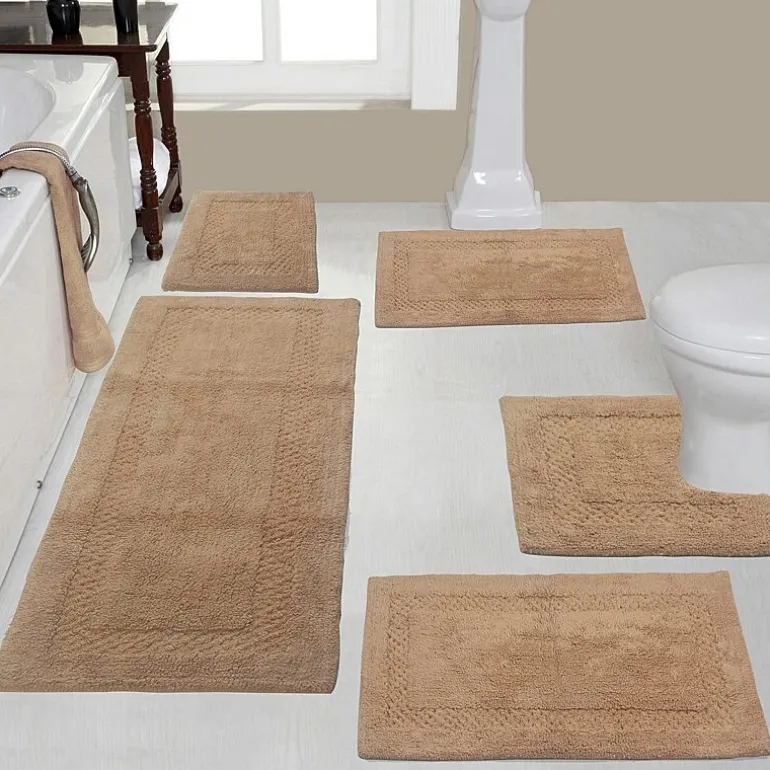 Home Weavers Inc Classy 5-pc. Quick Dry Bath Rug Set