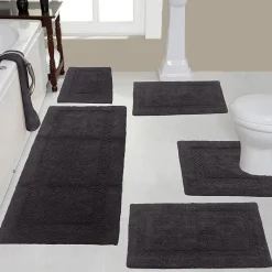 Home Weavers Inc Classy 5-pc. Quick Dry Bath Rug Set