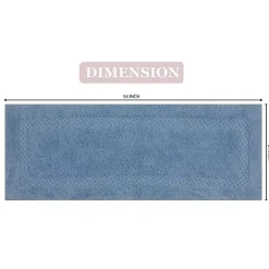 Home Weavers Inc Classy Quick Dry 21X54 Inch Bath Rug