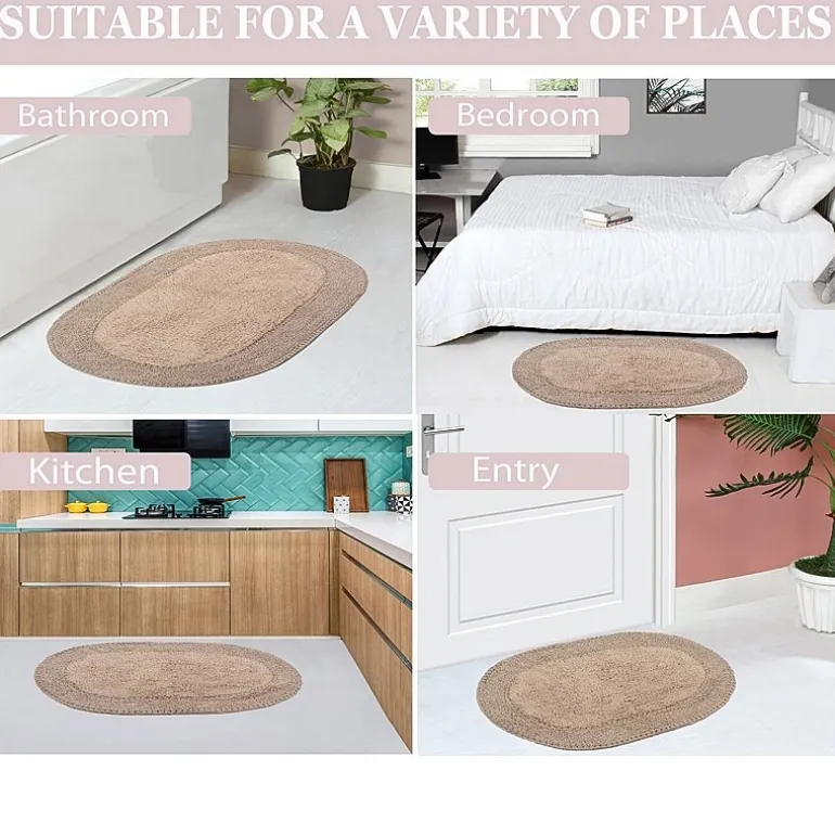 Home Weavers Inc Double Ruffle Toilet Lid Cover