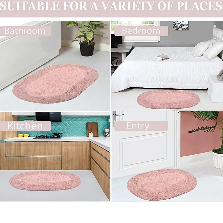 Home Weavers Inc Double Ruffle Toilet Lid Cover