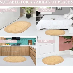 Home Weavers Inc Double Ruffle Toilet Lid Cover