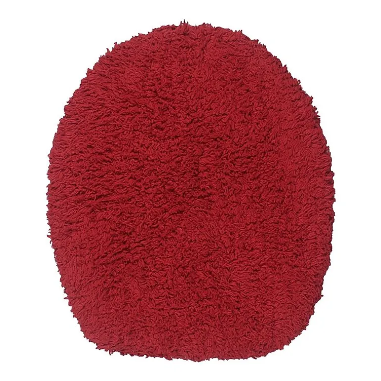 Home Weavers Inc Double Ruffle Toilet Lid Cover