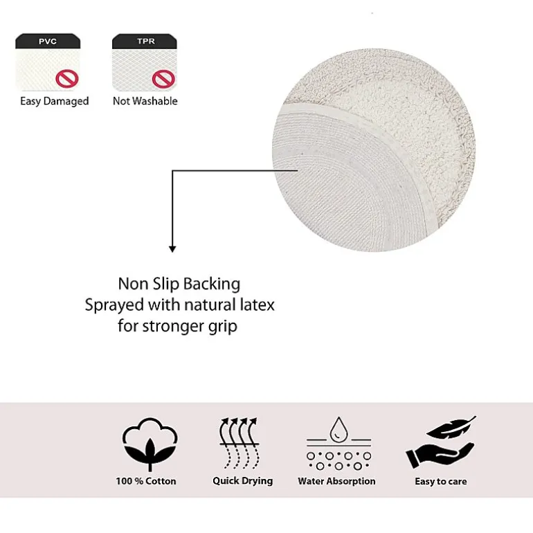 Home Weavers Inc Double Ruffle Toilet Lid Cover