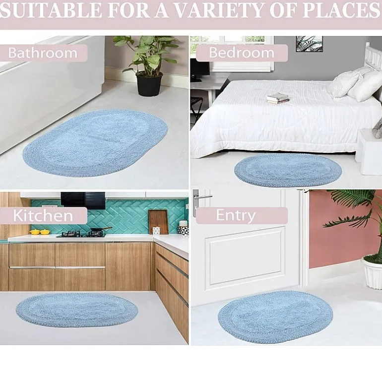 Home Weavers Inc Double Ruffle Toilet Lid Cover