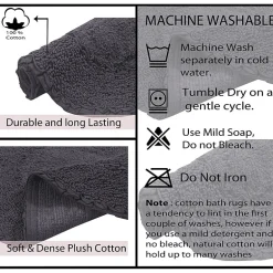 Home Weavers Inc Double Ruffle Toilet Lid Cover