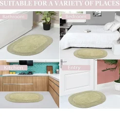 Home Weavers Inc Double Ruffle Toilet Lid Cover