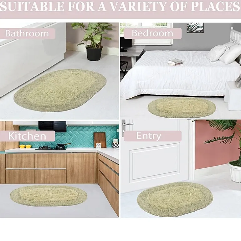 Home Weavers Inc Double Ruffle Toilet Lid Cover