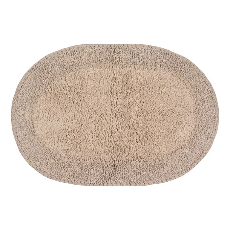 Home Weavers Inc Double Ruffle 17X24 Inch Quick Dry Bath Rug