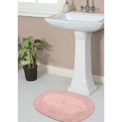 Home Weavers Inc Double Ruffle 17X24 Inch Quick Dry Bath Rug