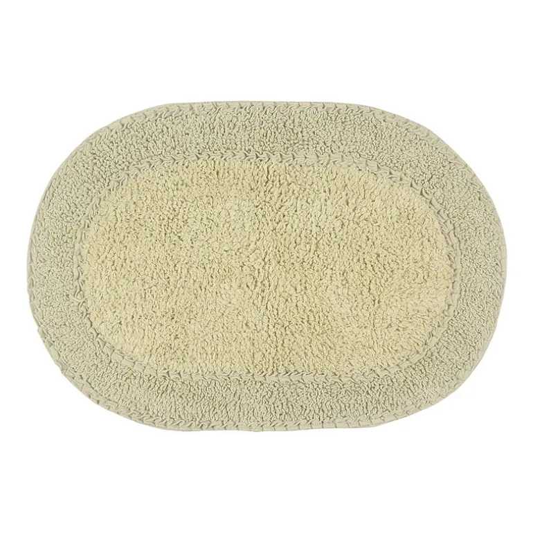 Home Weavers Inc Double Ruffle 17X24 Inch Quick Dry Bath Rug