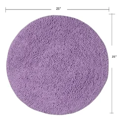 Home Weavers Inc Fantasia Round Bath Rug