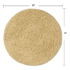 Home Weavers Inc Fantasia Round Bath Rug