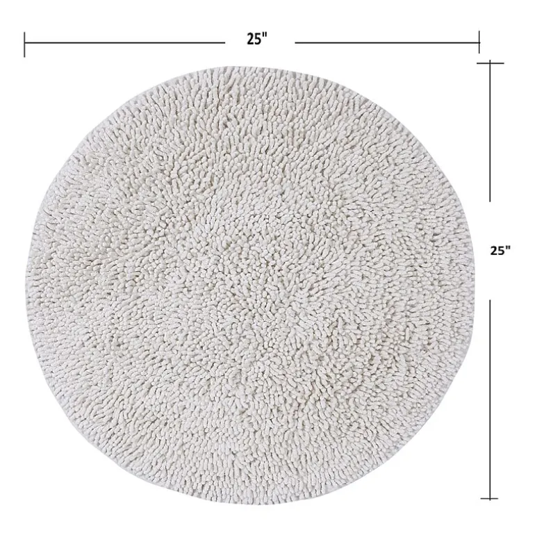 Home Weavers Inc Fantasia Round Bath Rug