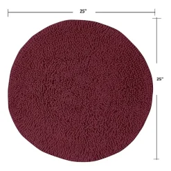 Home Weavers Inc Fantasia Round Bath Rug