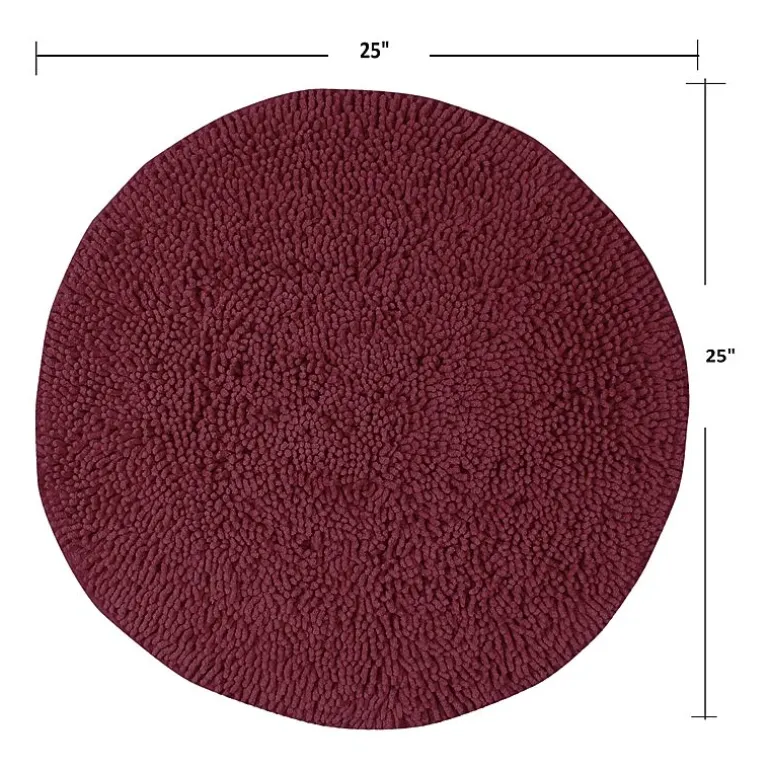 Home Weavers Inc Fantasia Round Bath Rug