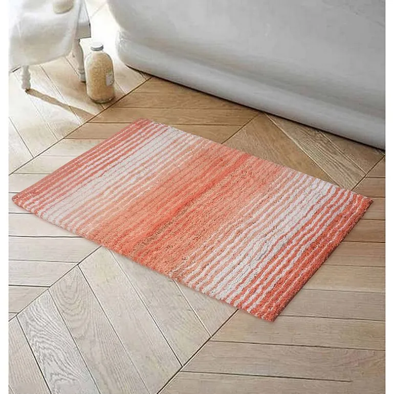 Home Weavers Inc Gradation Quick Dry 17X24 Inch Bath Rug
