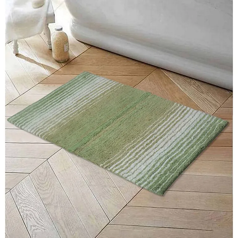 Home Weavers Inc Gradation Quick Dry 17X24 Inch Bath Rug