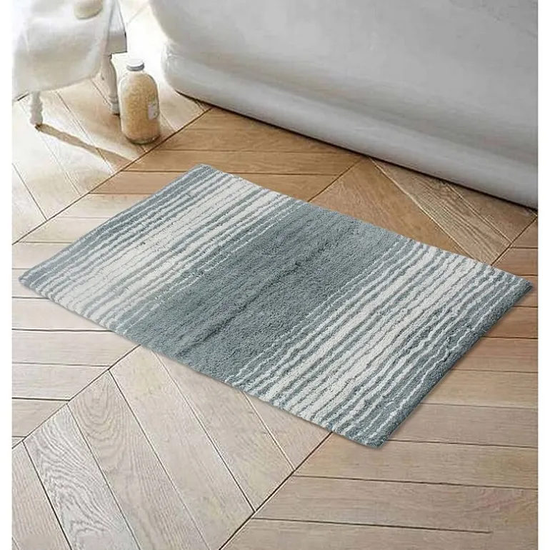 Home Weavers Inc Gradation Quick Dry 17X24 Inch Bath Rug