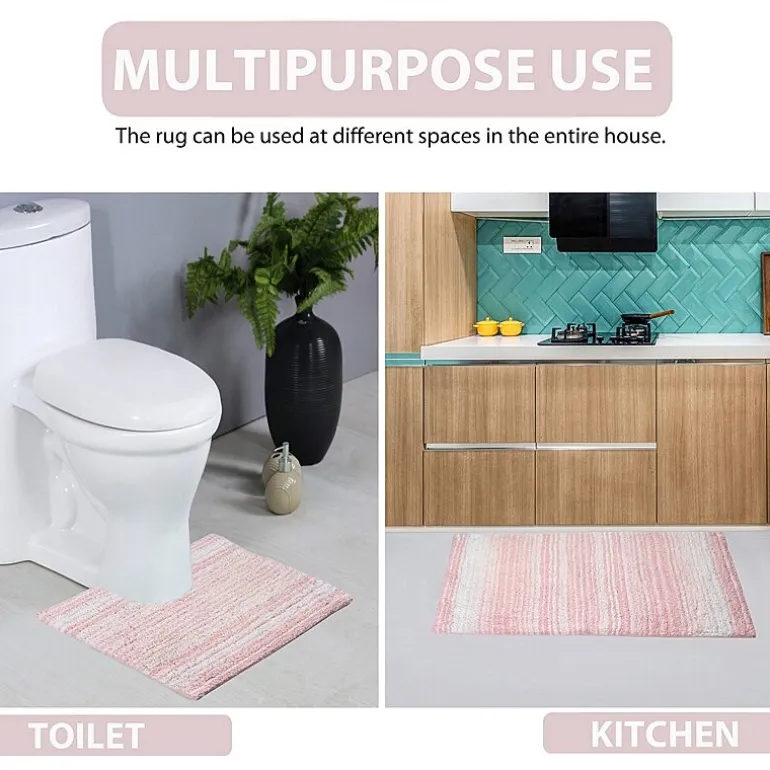 Home Weavers Inc Gradiation Quick Dry Bath Rug