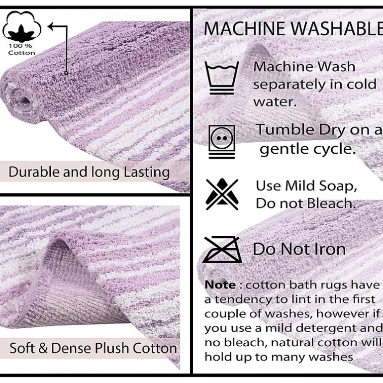 Home Weavers Inc Gradiation Quick Dry Bath Rug