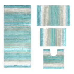 Home Weavers Inc Gradiation Quick Dry Bath Rug