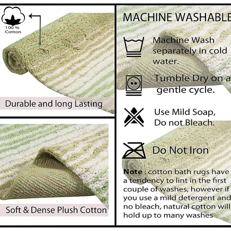 Home Weavers Inc Gradiation Quick Dry Bath Rug