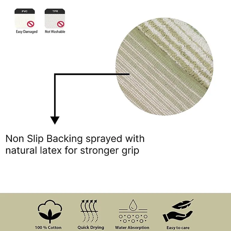 Home Weavers Inc Gradiation Quick Dry Bath Rug