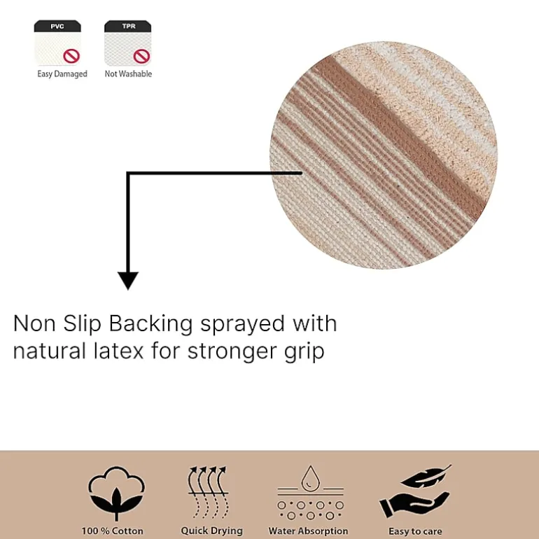 Home Weavers Inc Gradiation Quick Dry Bath Rug