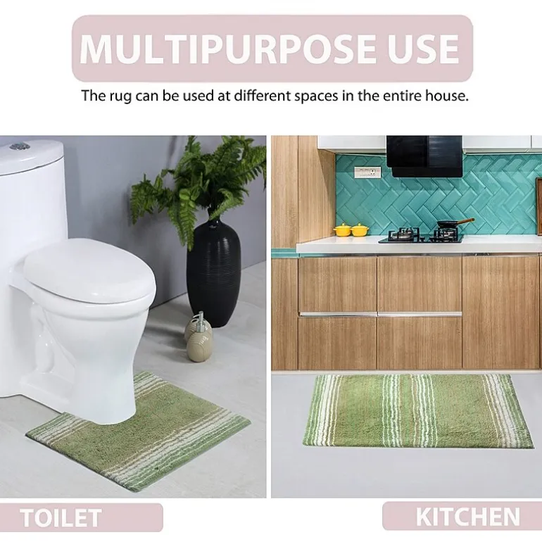 Home Weavers Inc Gradiation Quick Dry Bath Rug