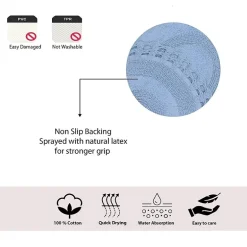 Home Weavers Inc Hampton Crochet 3-pc. Reversible Bath Rug Set