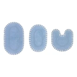 Home Weavers Inc Hampton Crochet 3-pc. Reversible Bath Rug Set