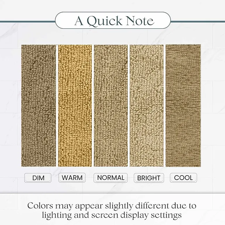 Home Weavers Inc Hazel Collection 100% Cotton Zero Twist 6-pc. Quick Dry Washcloth