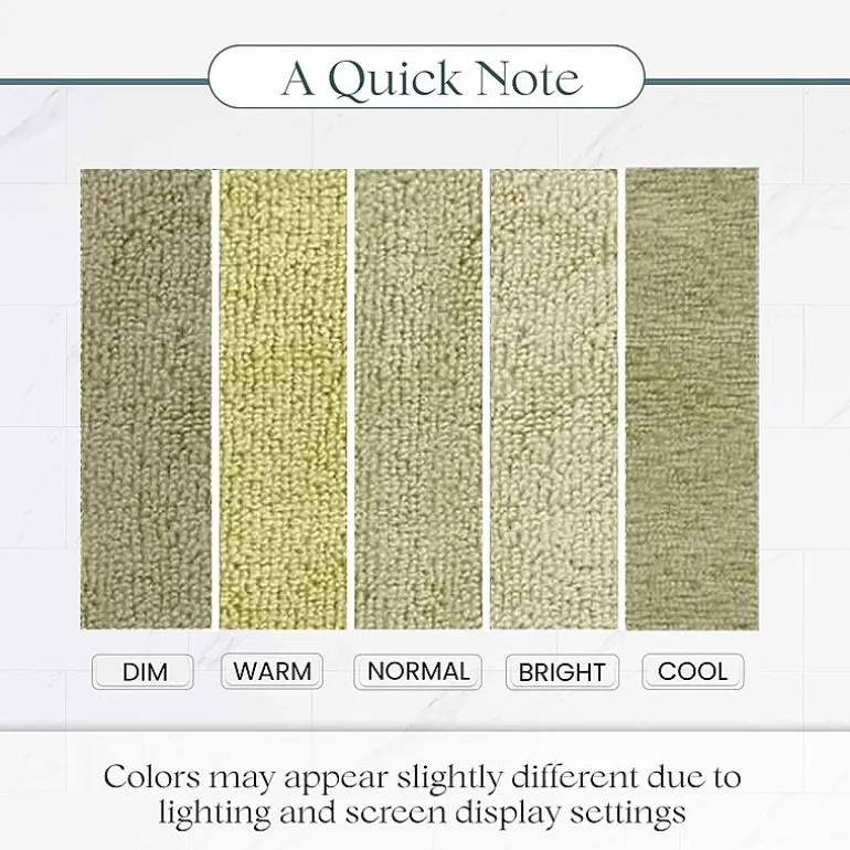 Home Weavers Inc Hazel Collection 100% Cotton Zero Twist 6-pc. Quick Dry Washcloth