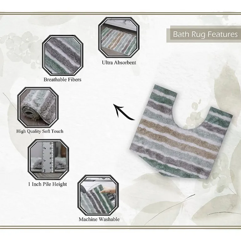 Home Weavers Inc Impression Bath Rug