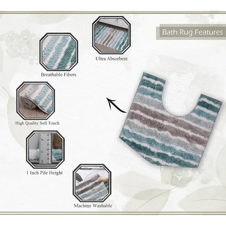 Home Weavers Inc Impression Bath Rug