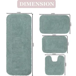 Home Weavers Inc Radiant Quick Dry Bath Rug