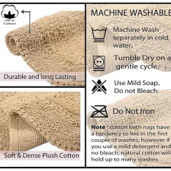 Home Weavers Inc Radiant Quick Dry Bath Rug