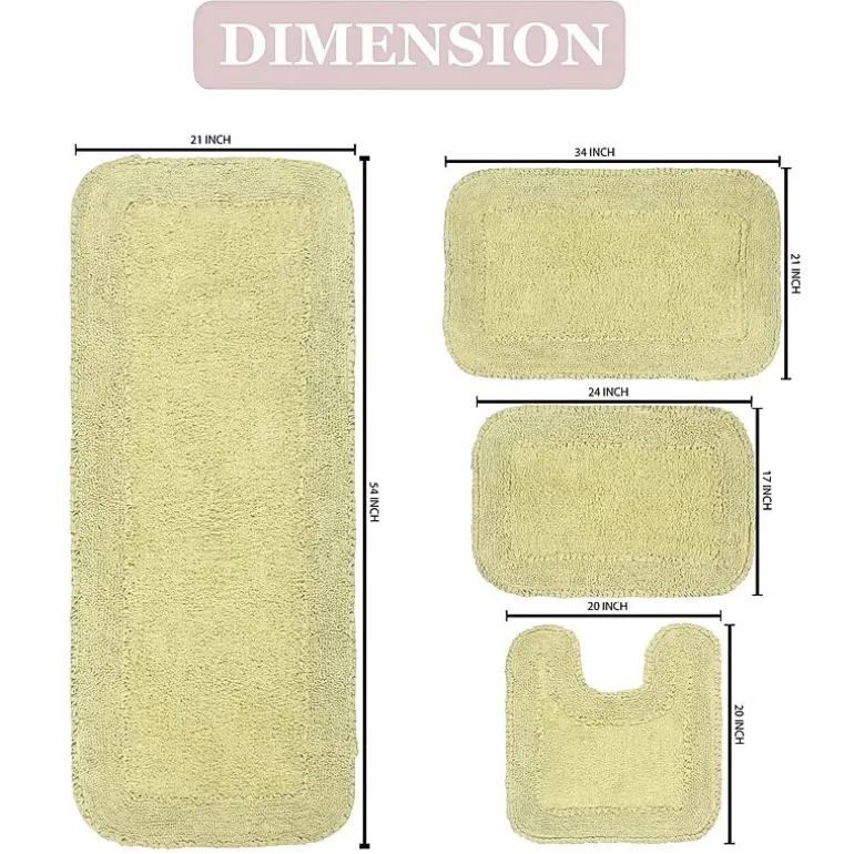 Home Weavers Inc Radiant Quick Dry Bath Rug