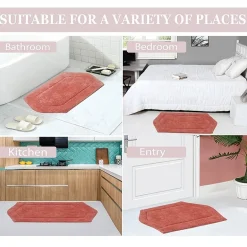 Home Weavers Inc Waterford 5-pc. Quick Dry Bath Rug Set